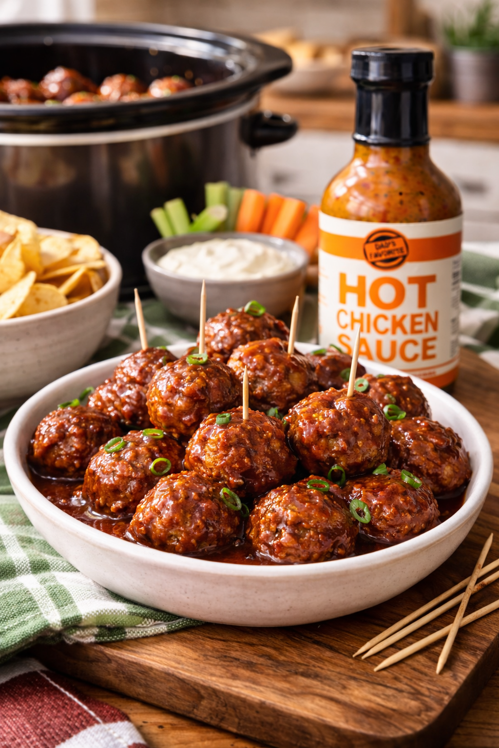 Dad’s Favorite Game Day Cajun BBQ Meatballs 🔥